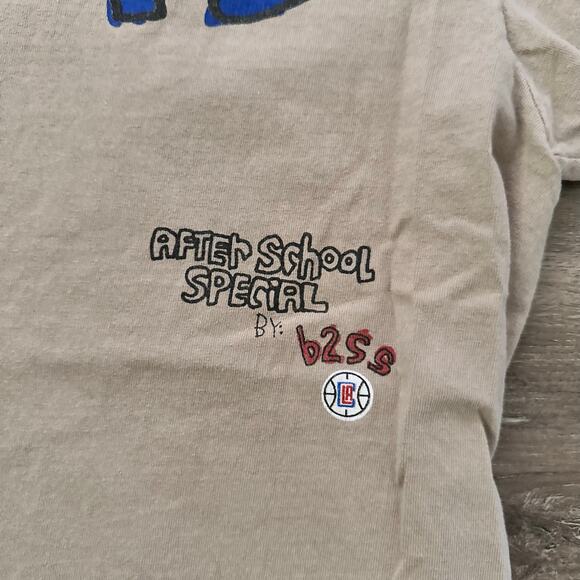 Los Angeles Clippers Shaka Wear Brown Popcorn Cartoon Size Large Mens - Picture 3 of 5